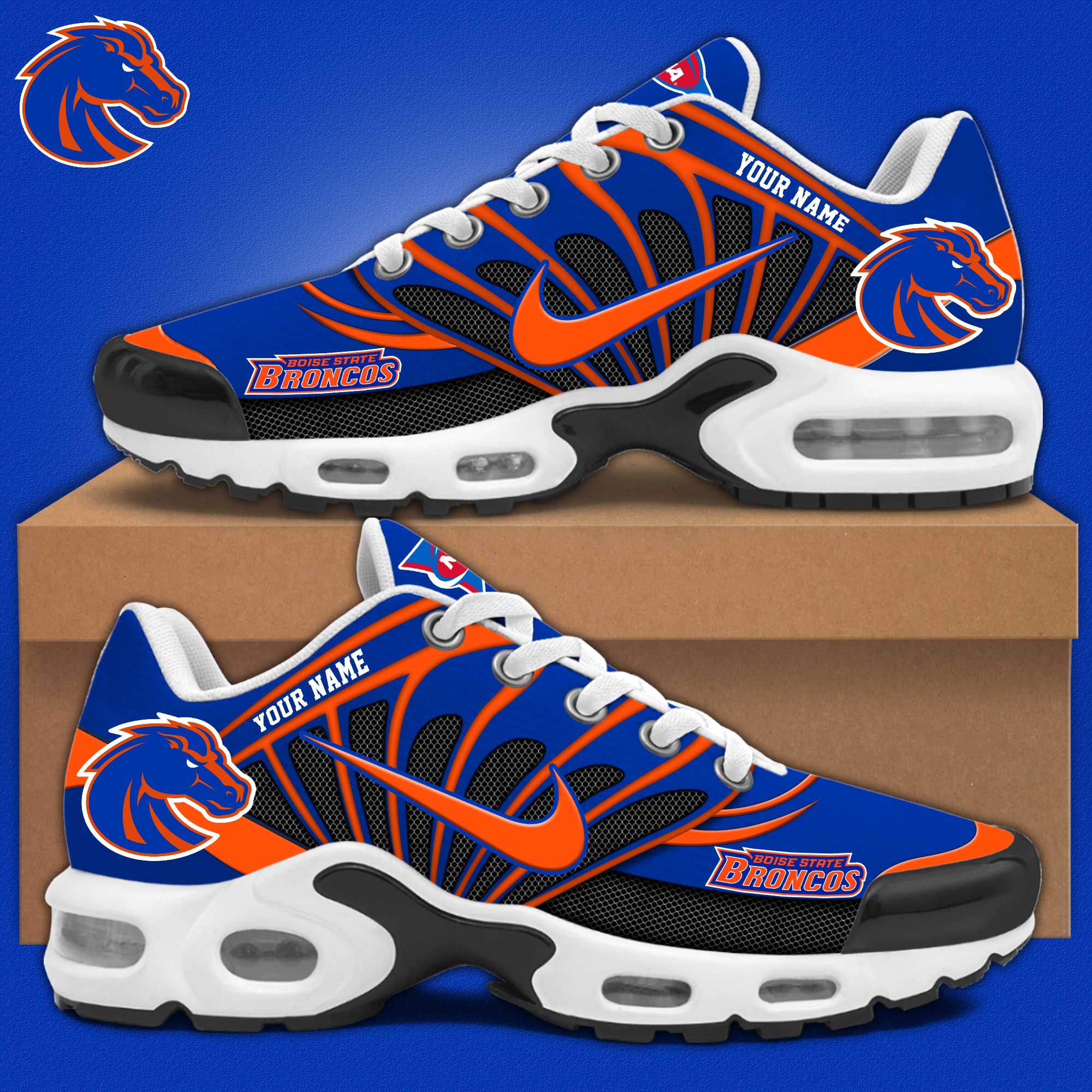 Boise State Broncos Personalized Shoes