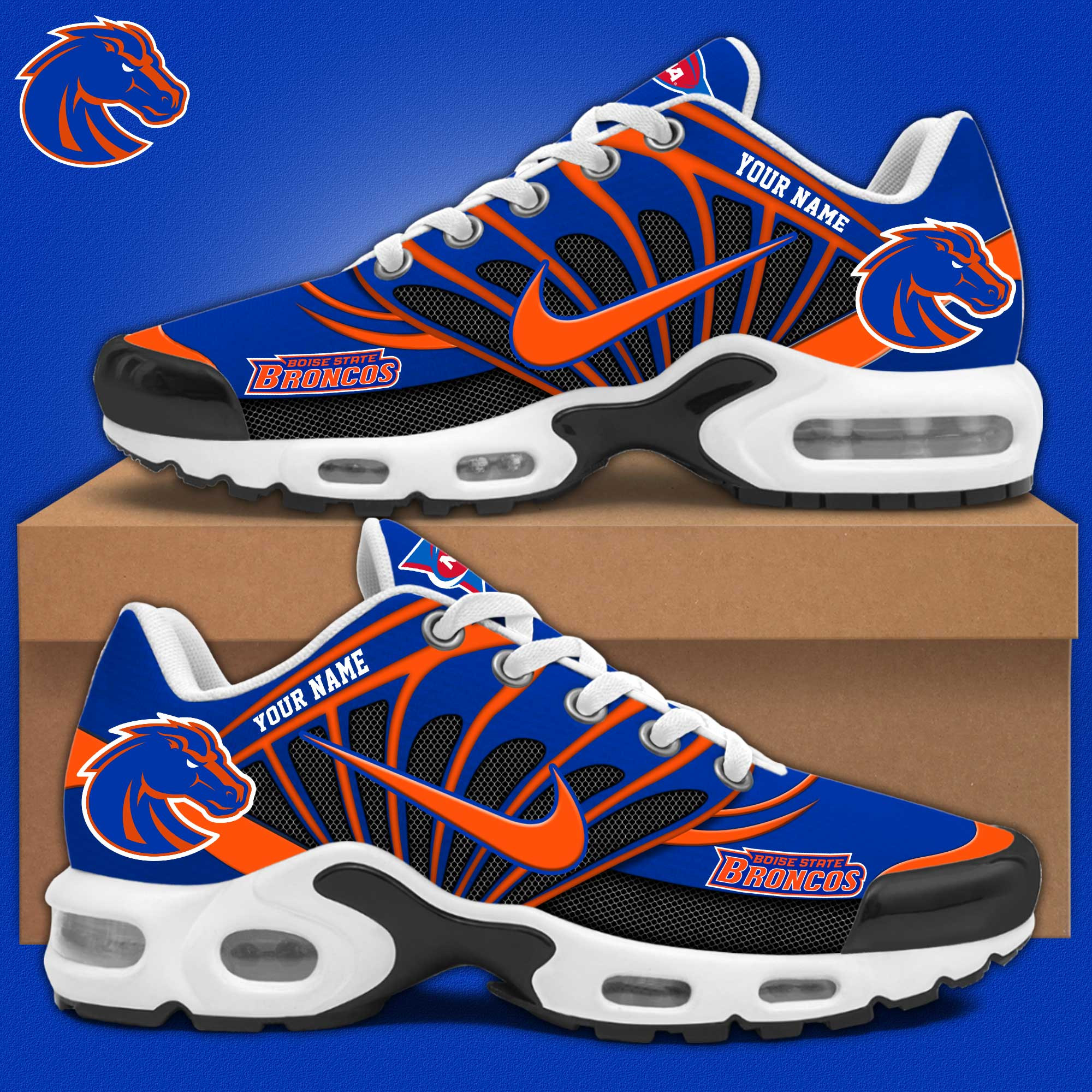 Boise State Broncos Personalized Shoes S516508