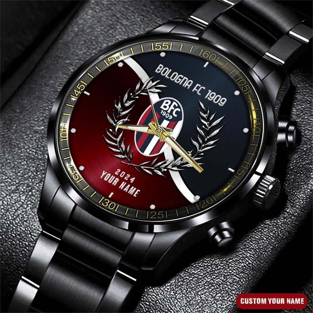 Bologna FC  Watch Fashion Design  Custom Name