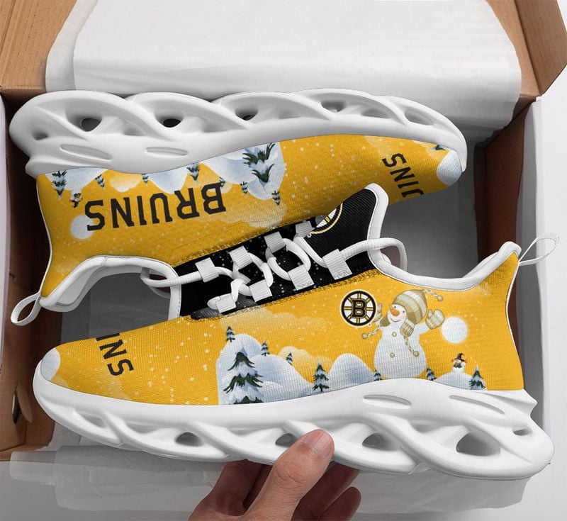 Boston Bruins Christmas Max Soul Shoes NLA030464
