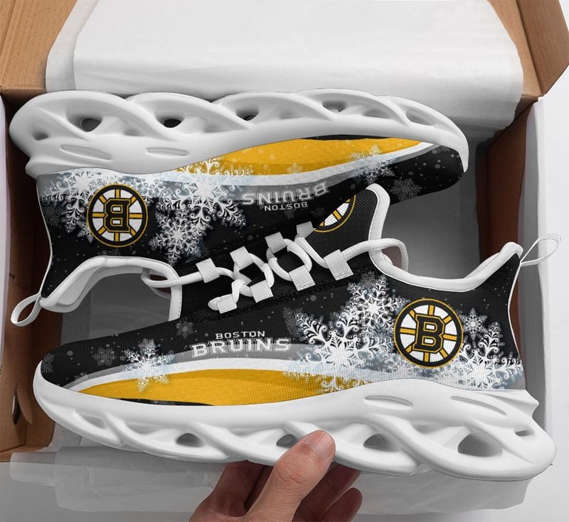 Boston Bruins Christmas Snow Max Soul Shoes Men's And Women's US Sizes NLA030764