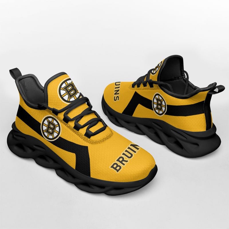 Boston Bruins Classic Pattern Max Soul Shoes NEW054064