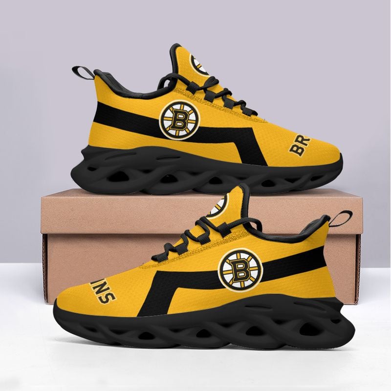 Boston Bruins Classic Pattern Max Soul Shoes NEW054064