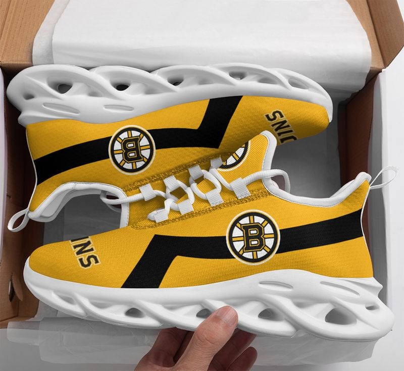Boston Bruins Classic Pattern Max Soul Shoes NEW054064