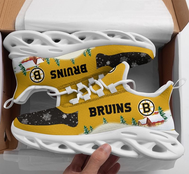 Boston Bruins X-max Pattern Print Max Soul Shoes NLA031964