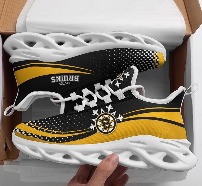 Boston Bruins Xmas Pattern Max Soul Shoes NLA033164