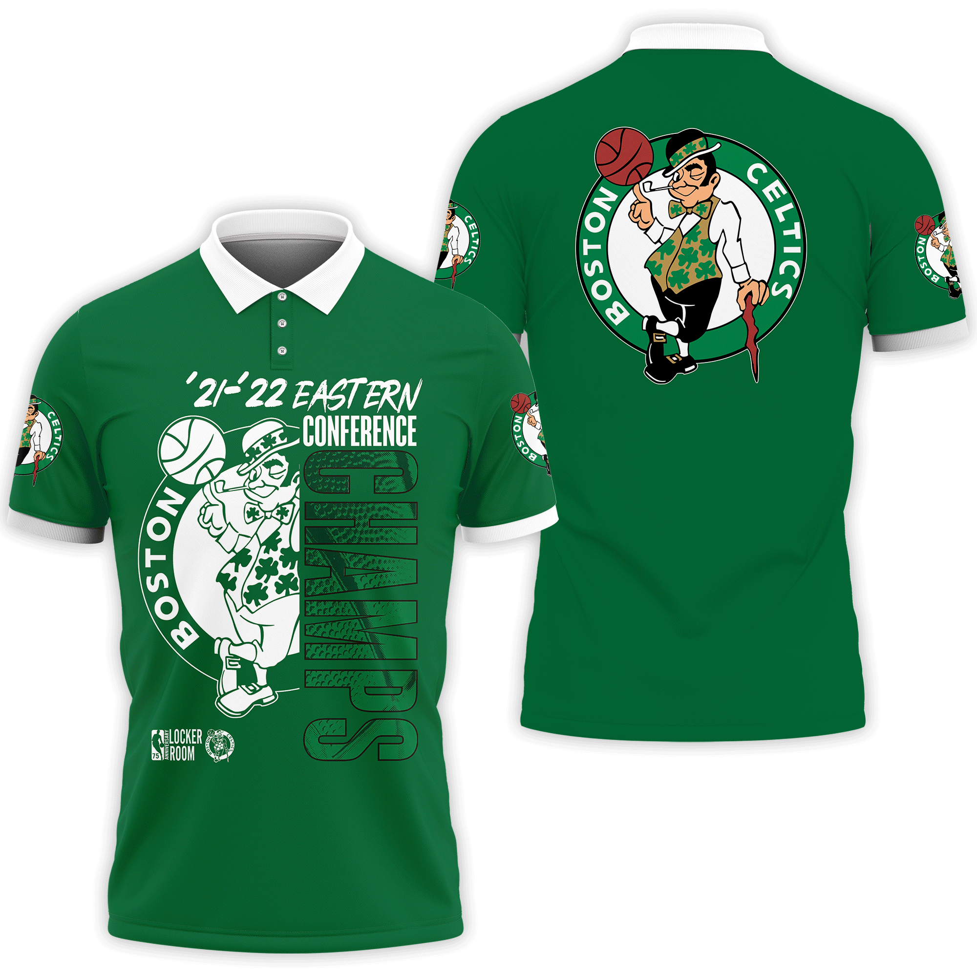 Boston Celtics 2022 Eastern Conference Champions Polo