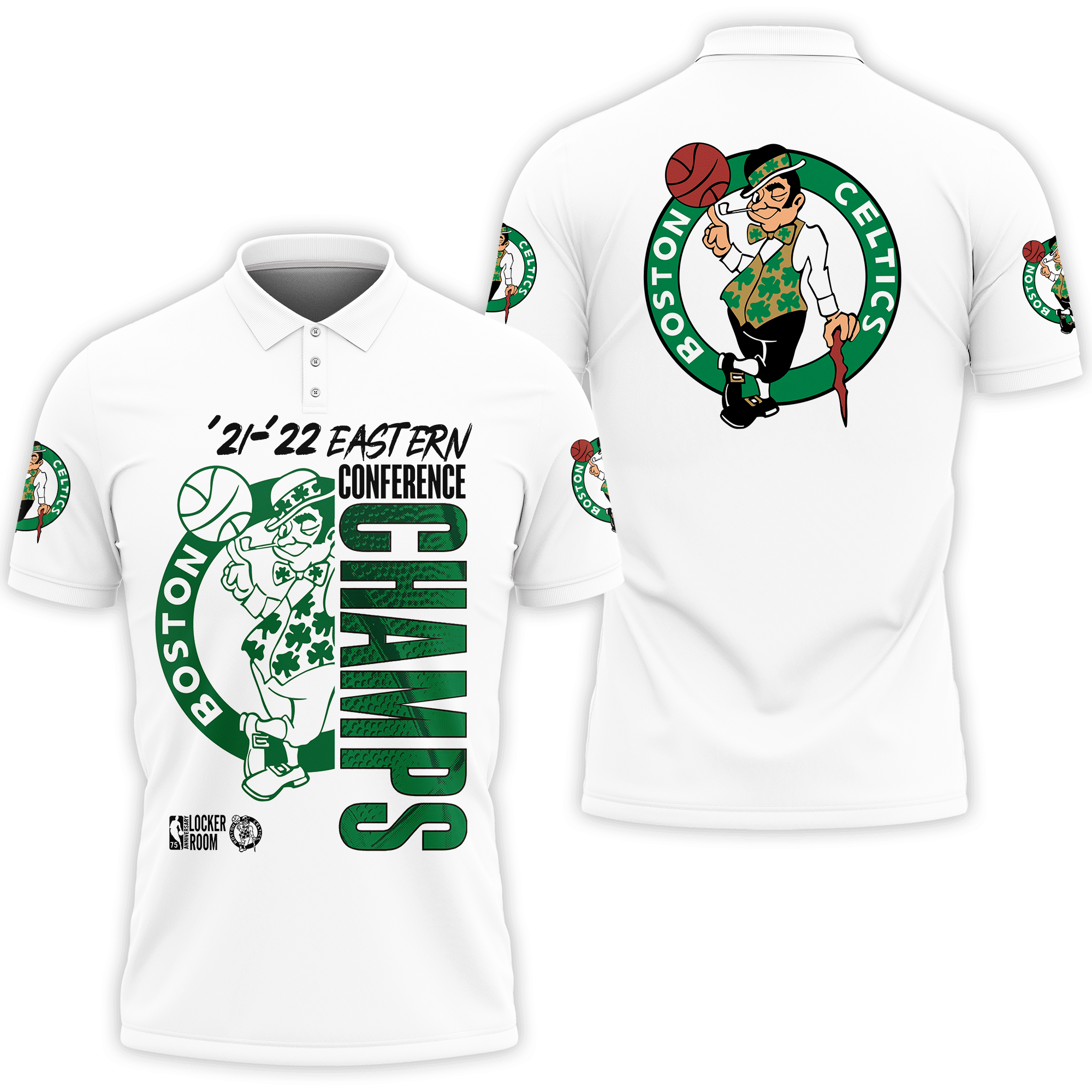 Boston Celtics 2022 Eastern Conference Champions Polo