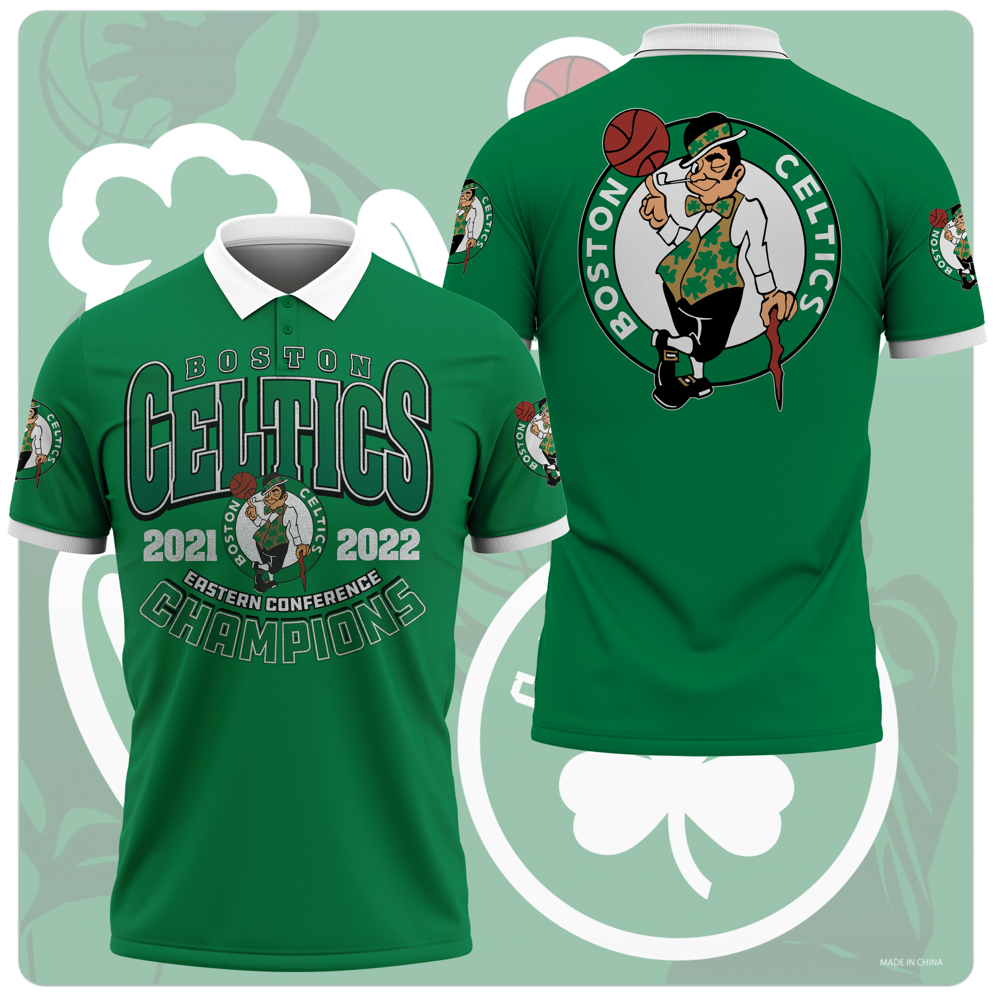 Boston Celtics 2022 Eastern Conference Champions Polo