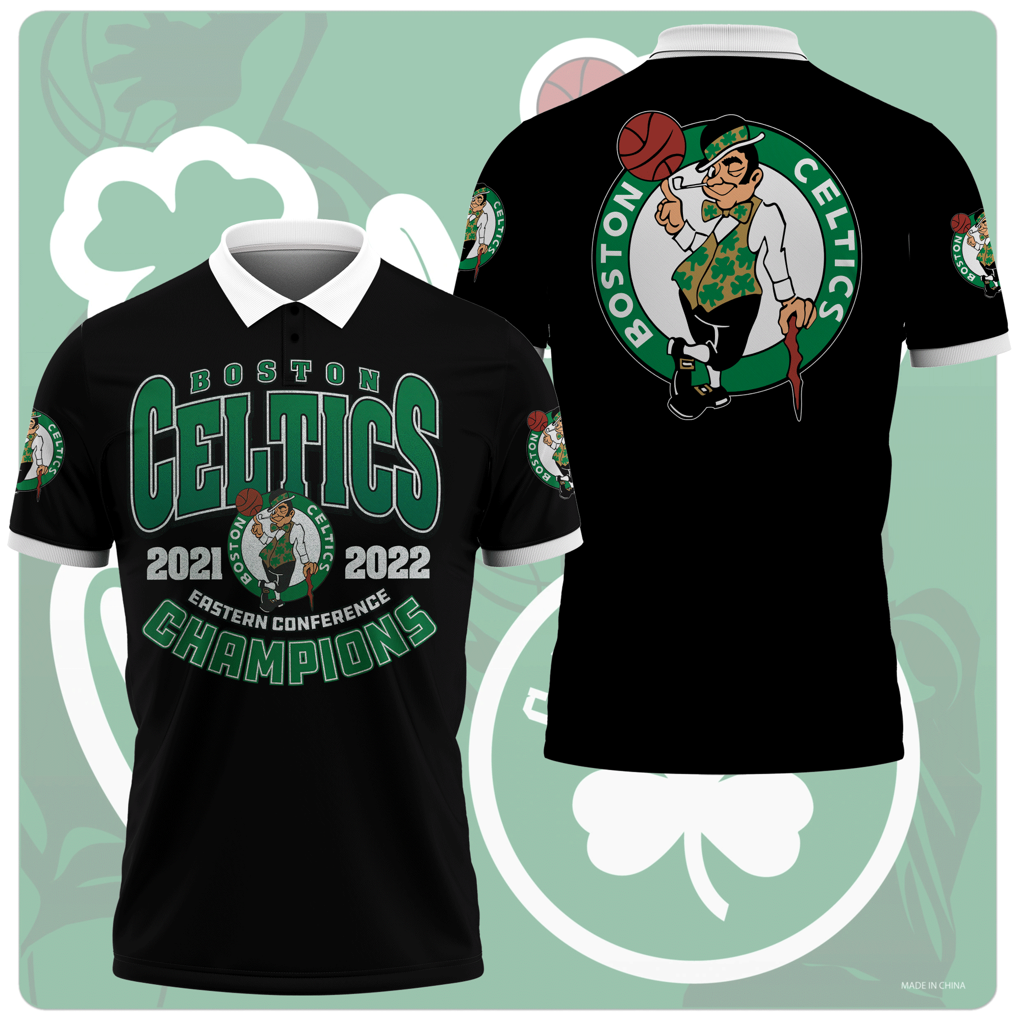 Boston Celtics 2022 Eastern Conference Champions Polo
