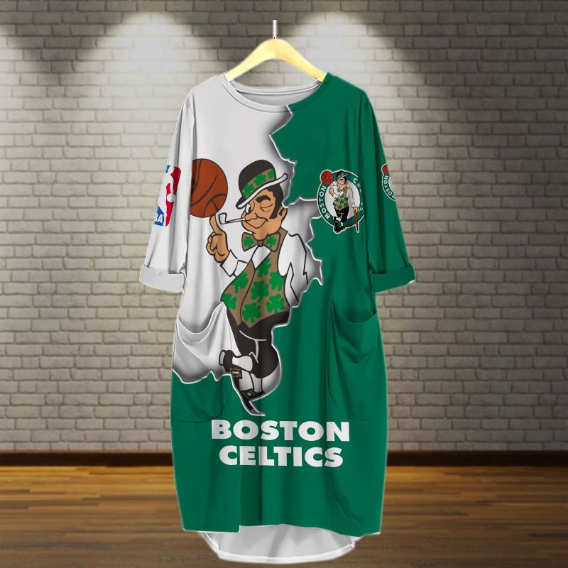 Boston Celtics All Over Print Apparel7253