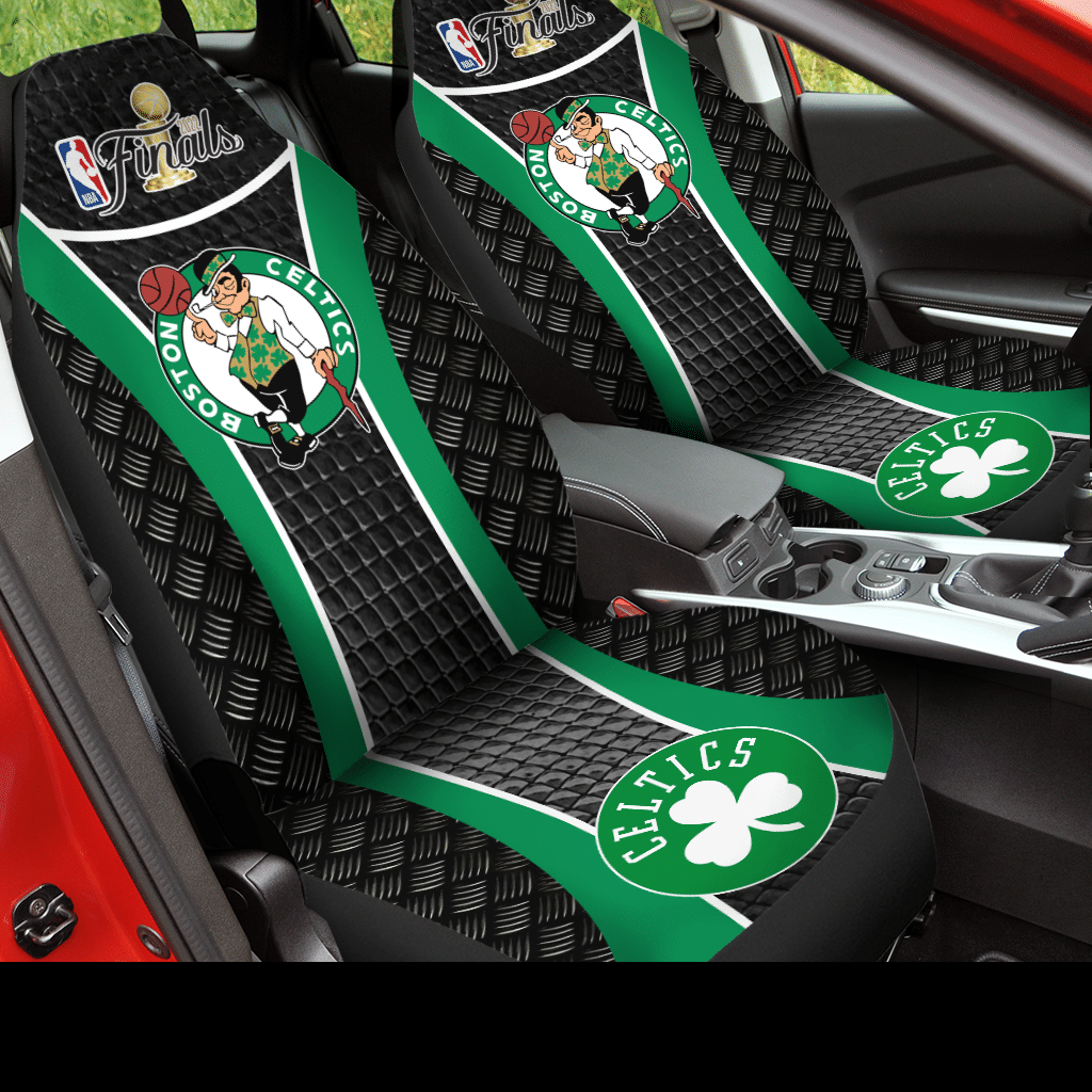 BOSTON CELTICS FINAL  2021-22 Car Seat Covers (SET OF 2) - v1