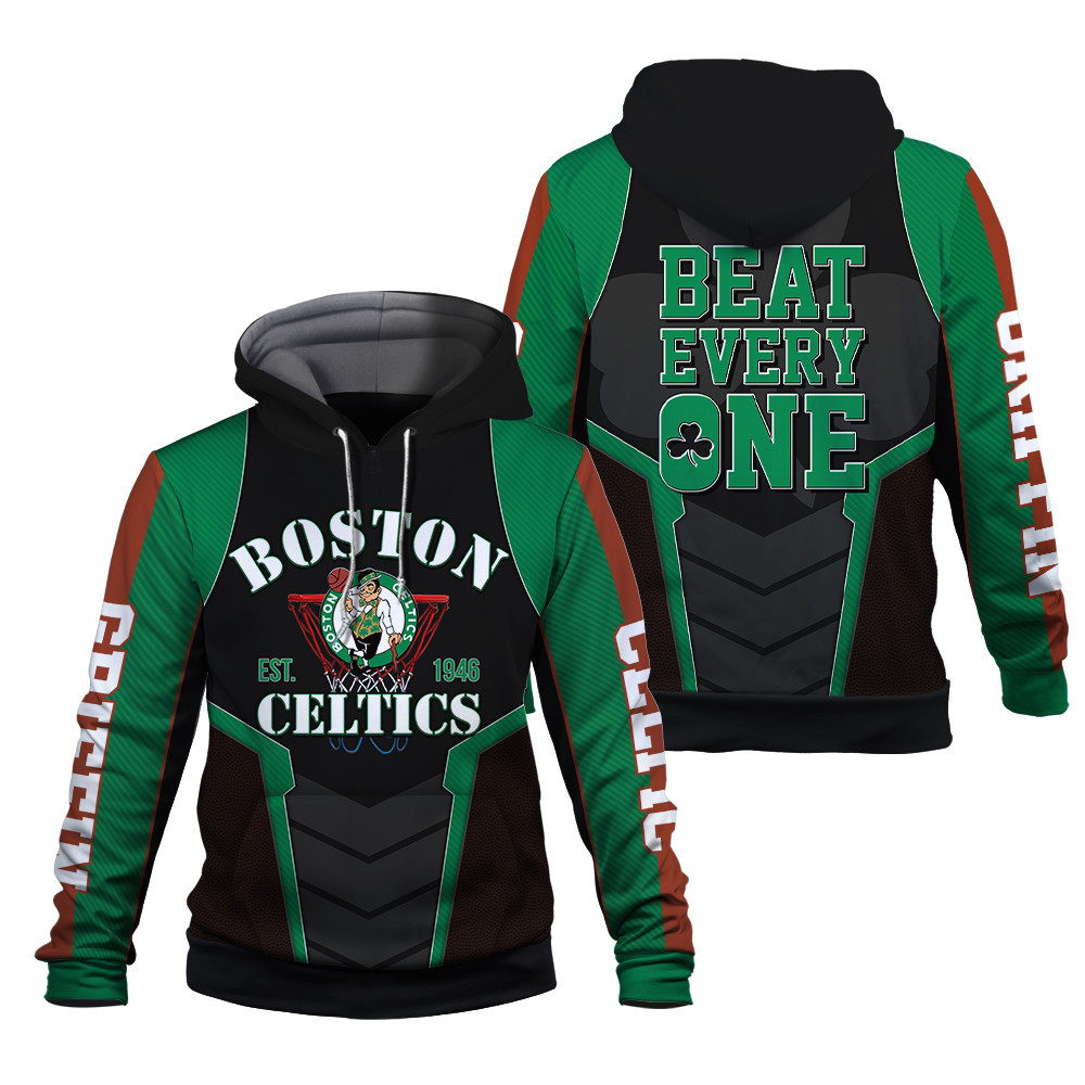 Boston Celtics Griffin Beat Every One Unisex 3D Hoodie