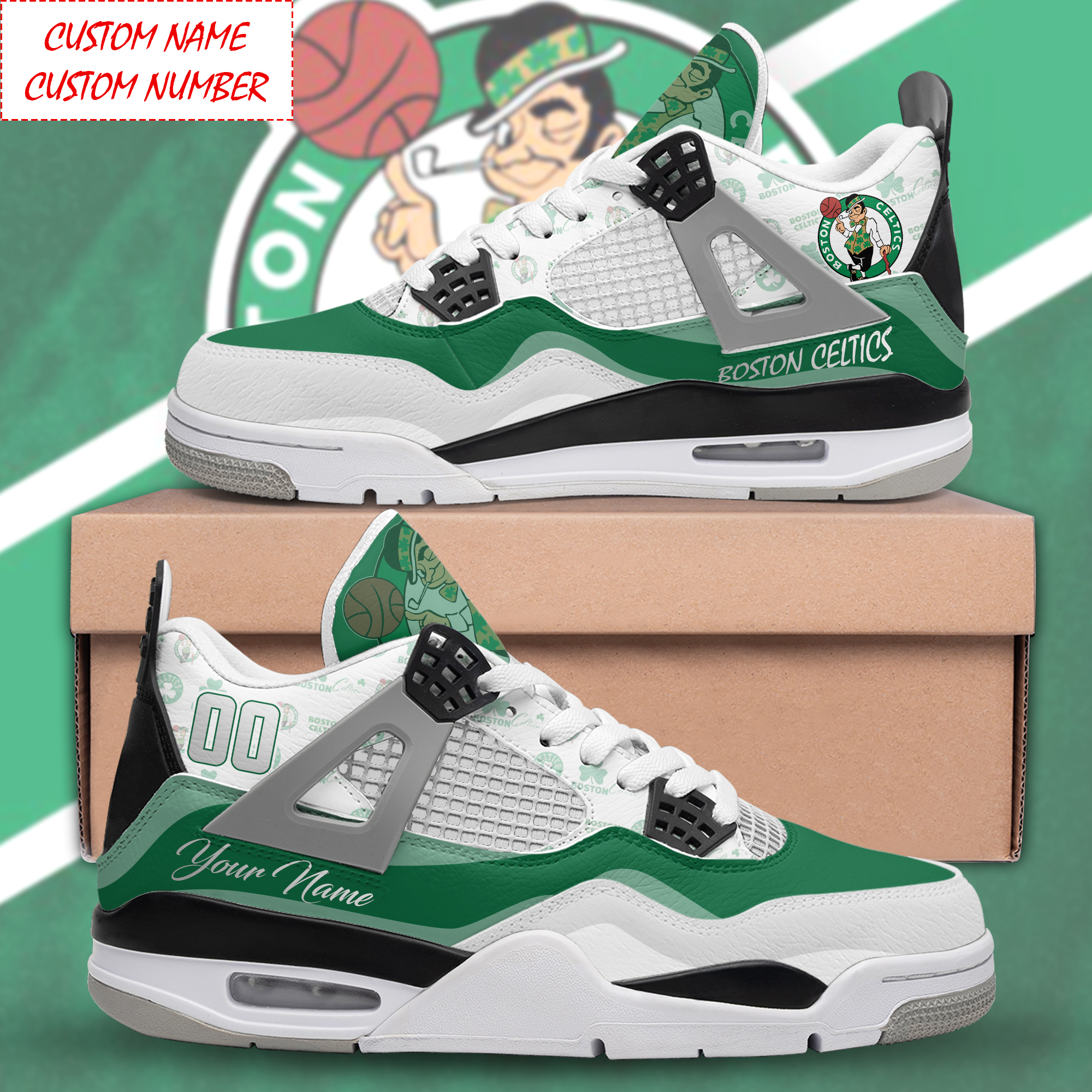 Boston Celtics Premium Sneaker