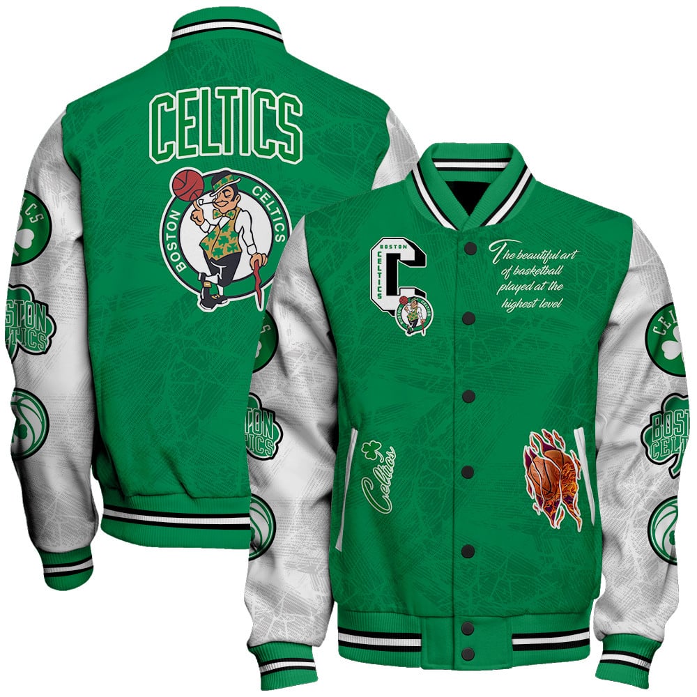 Boston Celtics Varsity Jacket