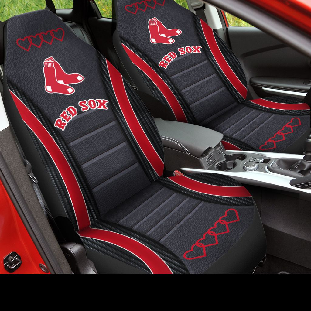 Boston Red Sox Car Seat Covers (SET OF 2)   v2