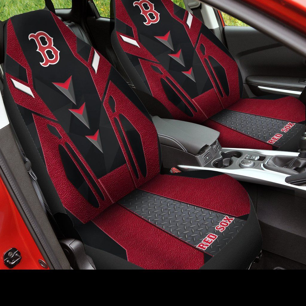 Boston Red Sox Car Seat Covers (SET OF 2) - v6