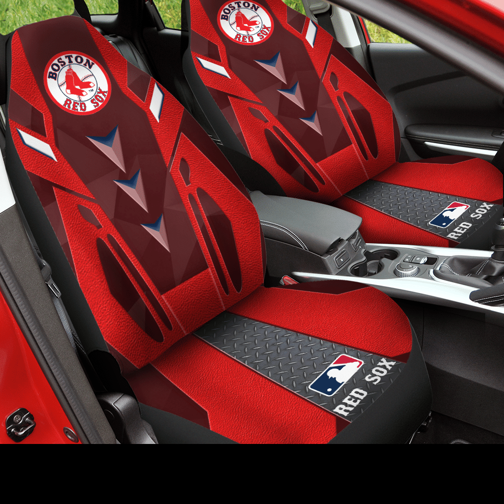 Boston Red Sox Car Seat Covers (SET OF 2) - v6.1