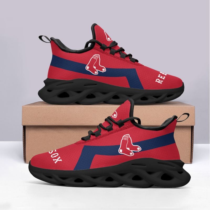 Boston Red Sox Classic Pattern Max Soul Shoes NEW054036