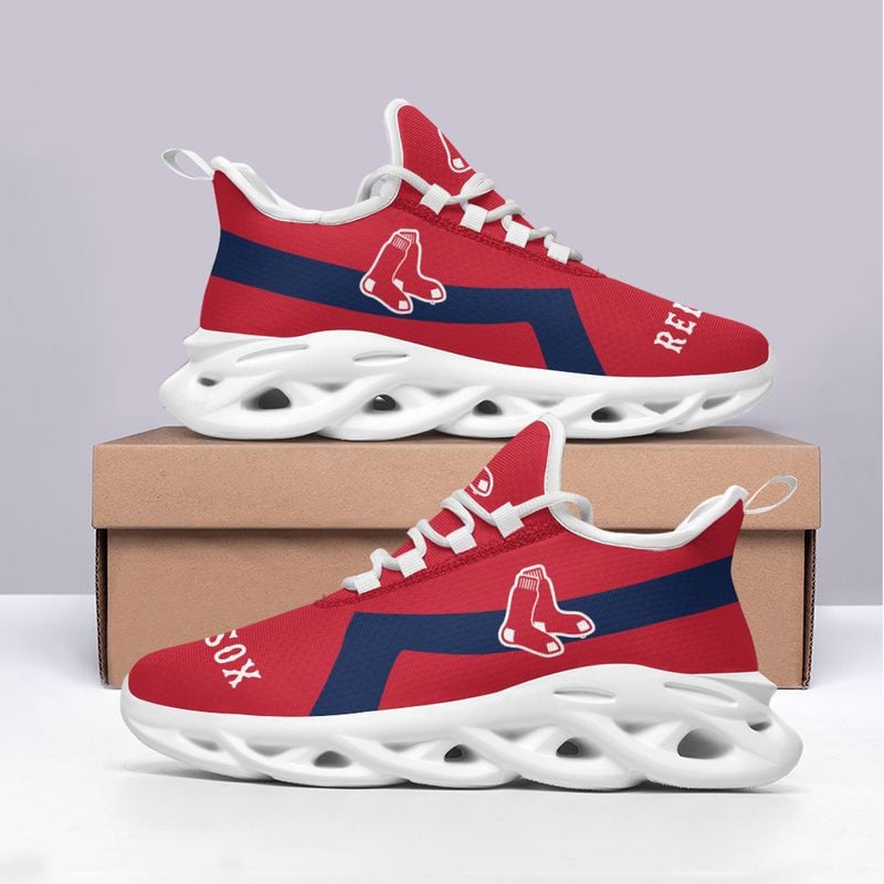 Boston Red Sox Classic Pattern Max Soul Shoes NEW054036