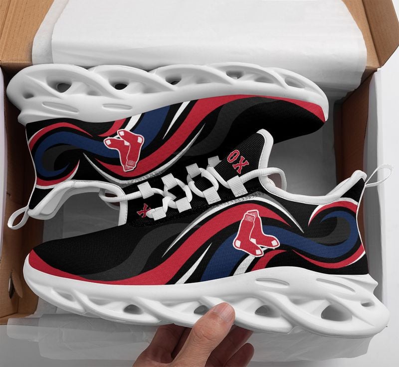 Boston Red Sox Wavy Style Max Soul Shoes NEW054736