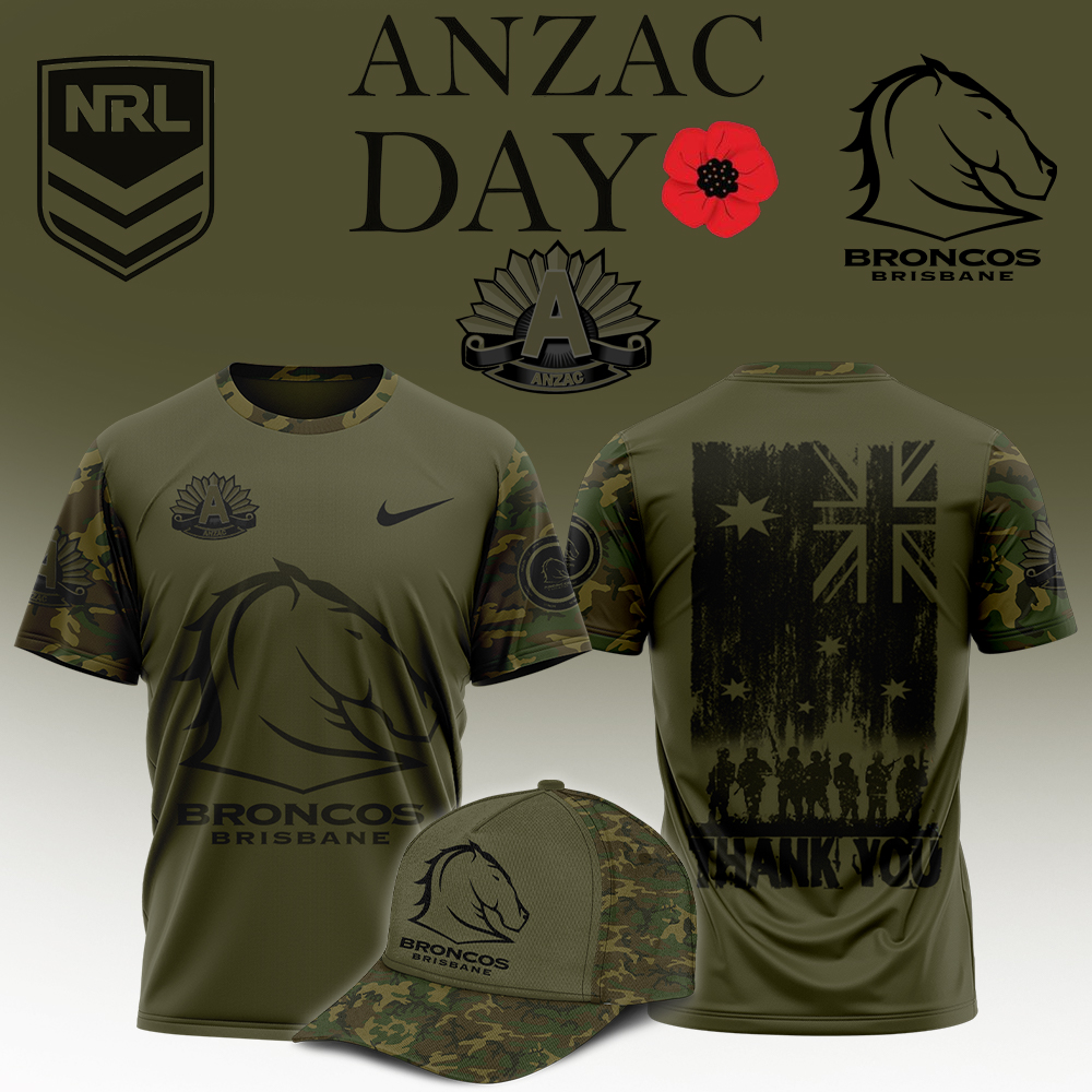 Brisbane Broncos 2025 ANZAC day 