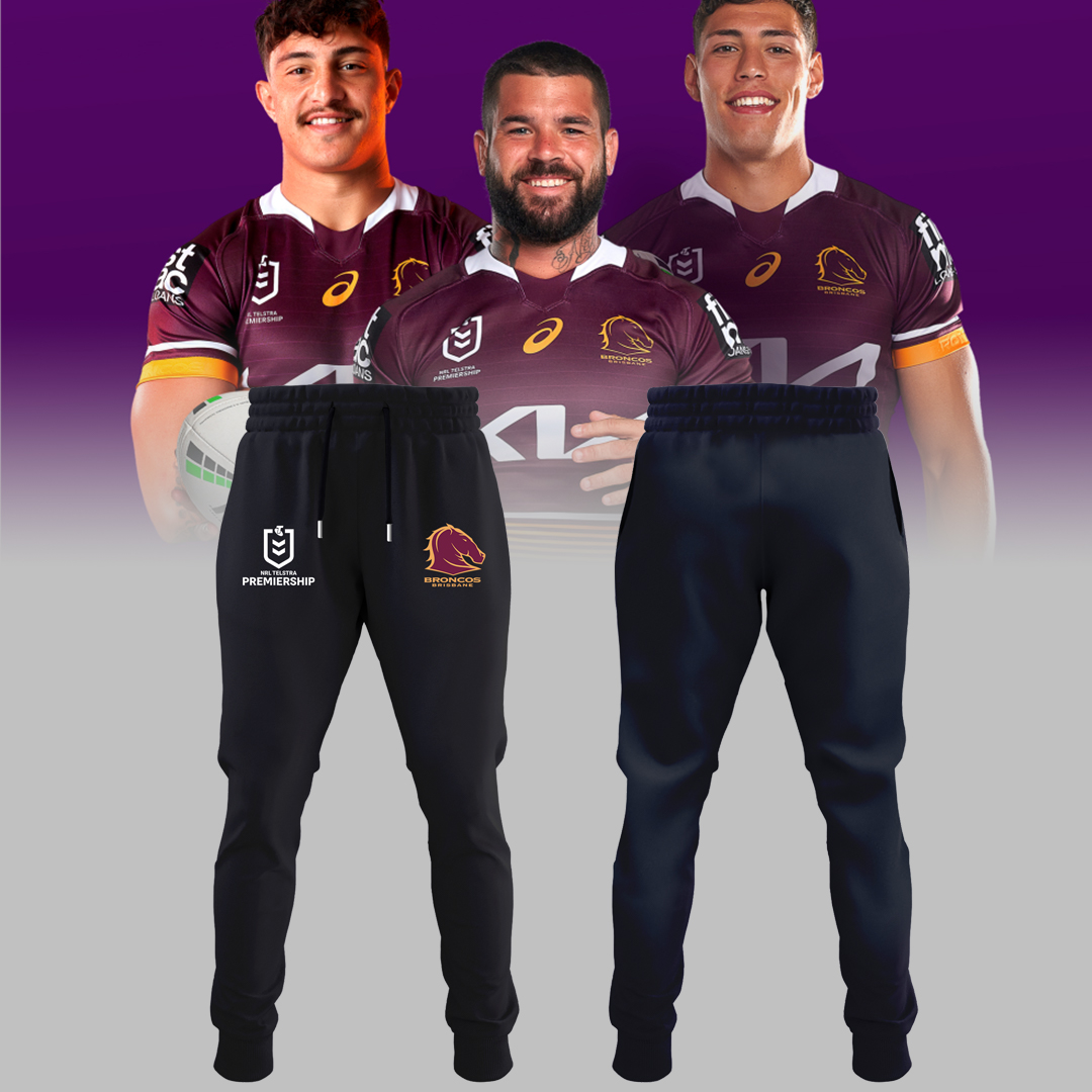 Brisbane Broncos New Hoodie Black 2024