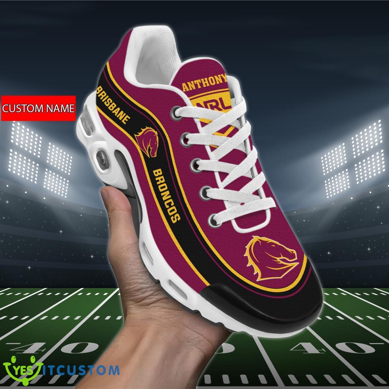 Brisbane Broncos Personalized Name Air Cushion Sports Shoes Sneaker KLTNS220206