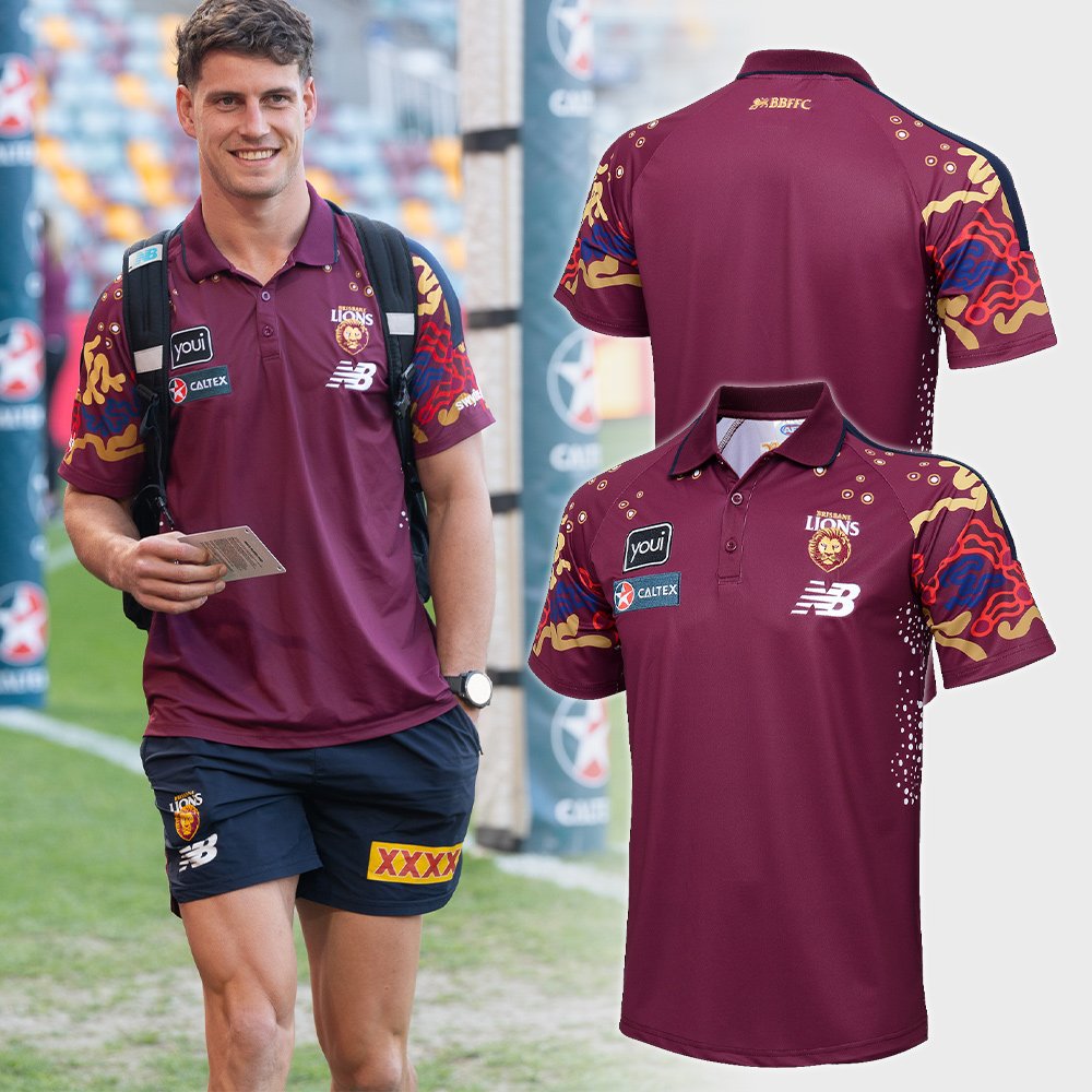 Brisbane Lions AFL Indigenous Polo