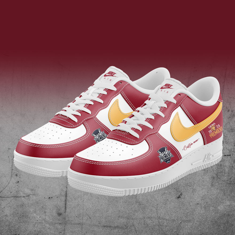 Brisbane Lions BRISBANE, WE DID IT! AFL PREMIERS Custom Name For Fans Shoes+NT28092403ID10