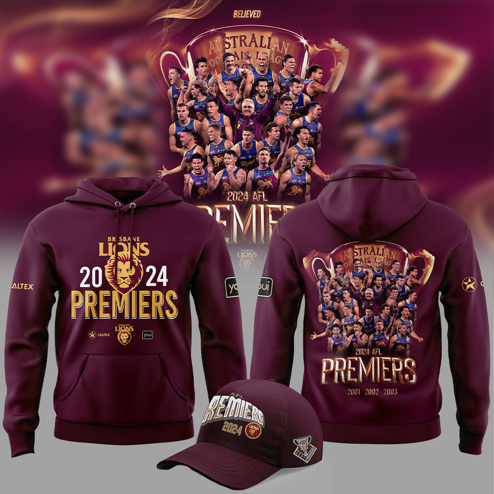 Brisbane Lions Champion AFL PREMIERS Hoodie+NT28092411ID10DS11