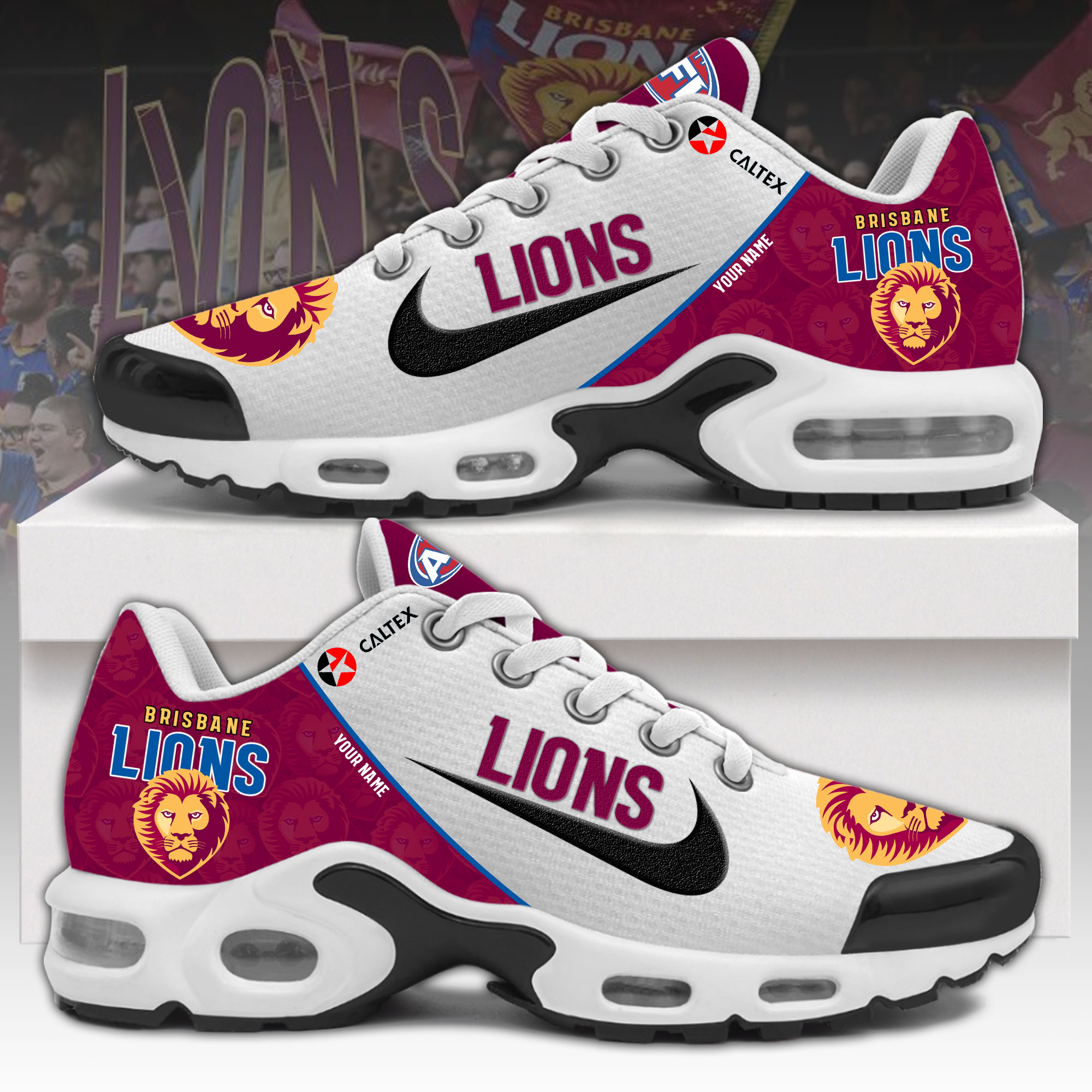 Brisbane Lions    Personalized Shoes