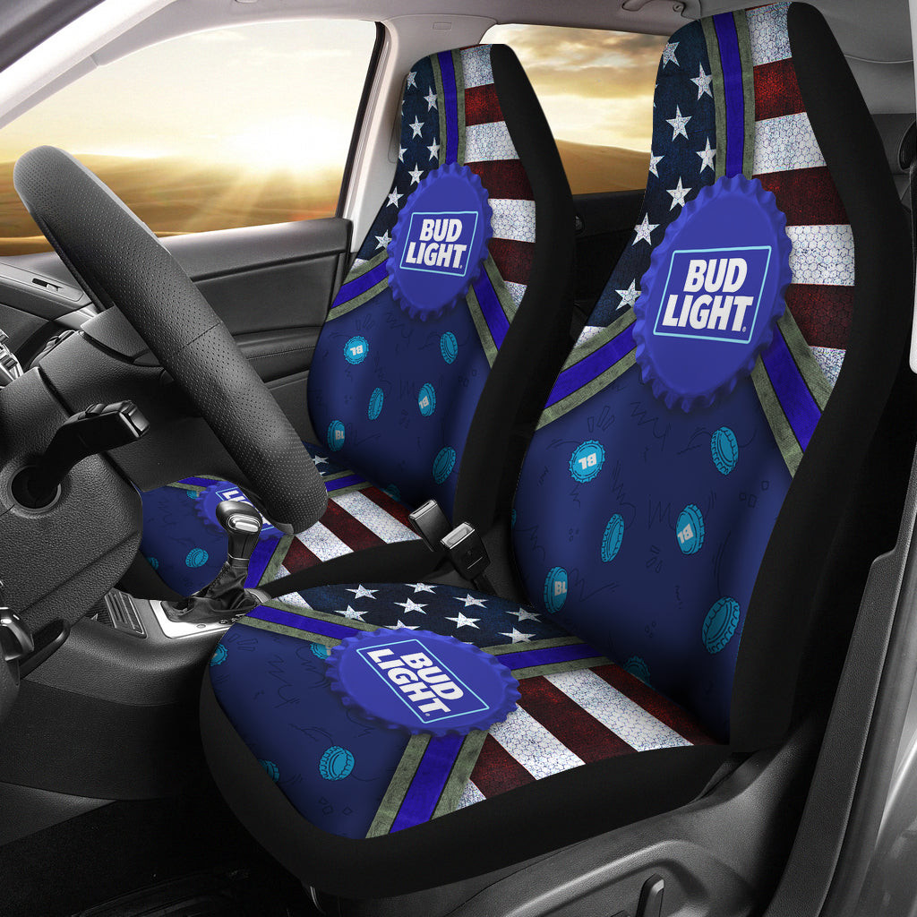 Bud Light Drinks Car Seat Covers Beer AA22091604