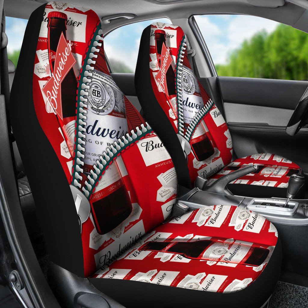 Budweiser Drinks Car Seat Covers Beer AA22092001