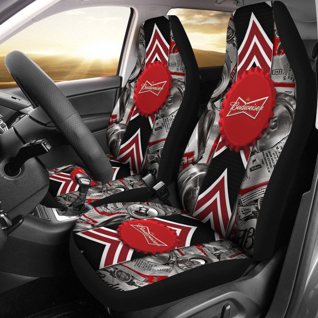 Budweiser Drinks Car Seat Covers Beer AA22092003