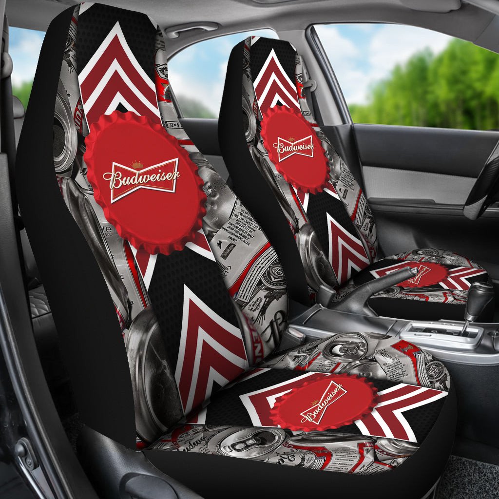 Budweiser Drinks Car Seat Covers Beer AA22092003