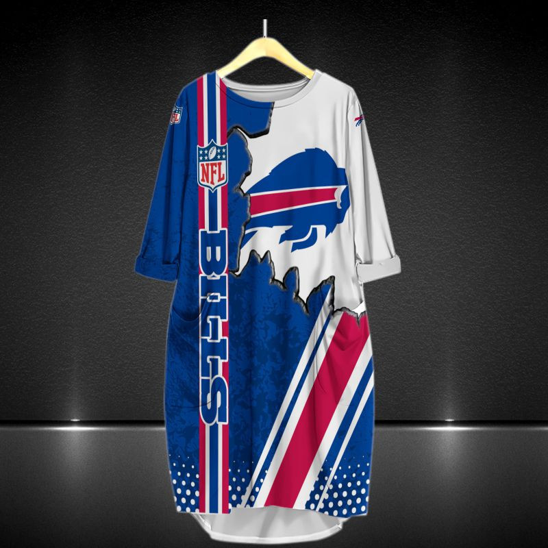 Buffalo Bills All Over Print Caftan3681