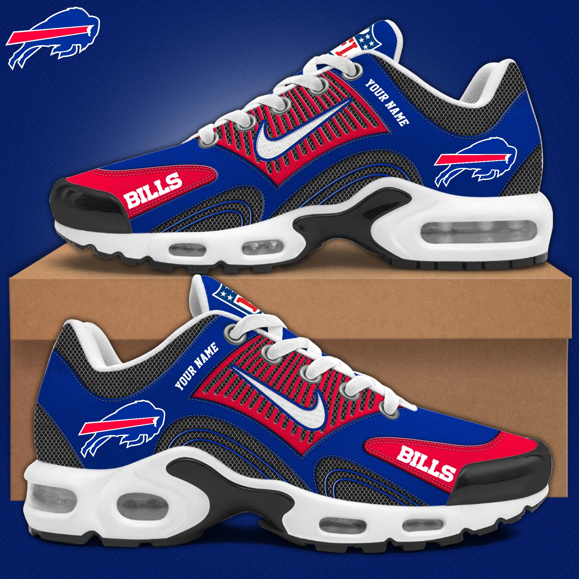 Buffalo Bills Personalized Shoes