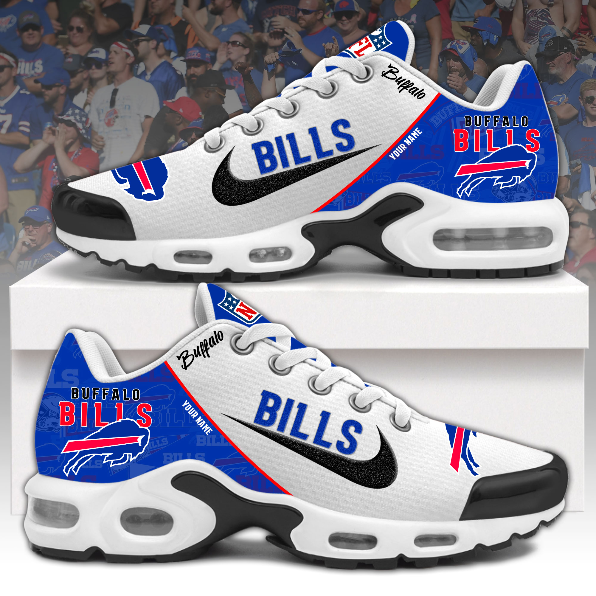 Buffalo Bills Personalized Shoes