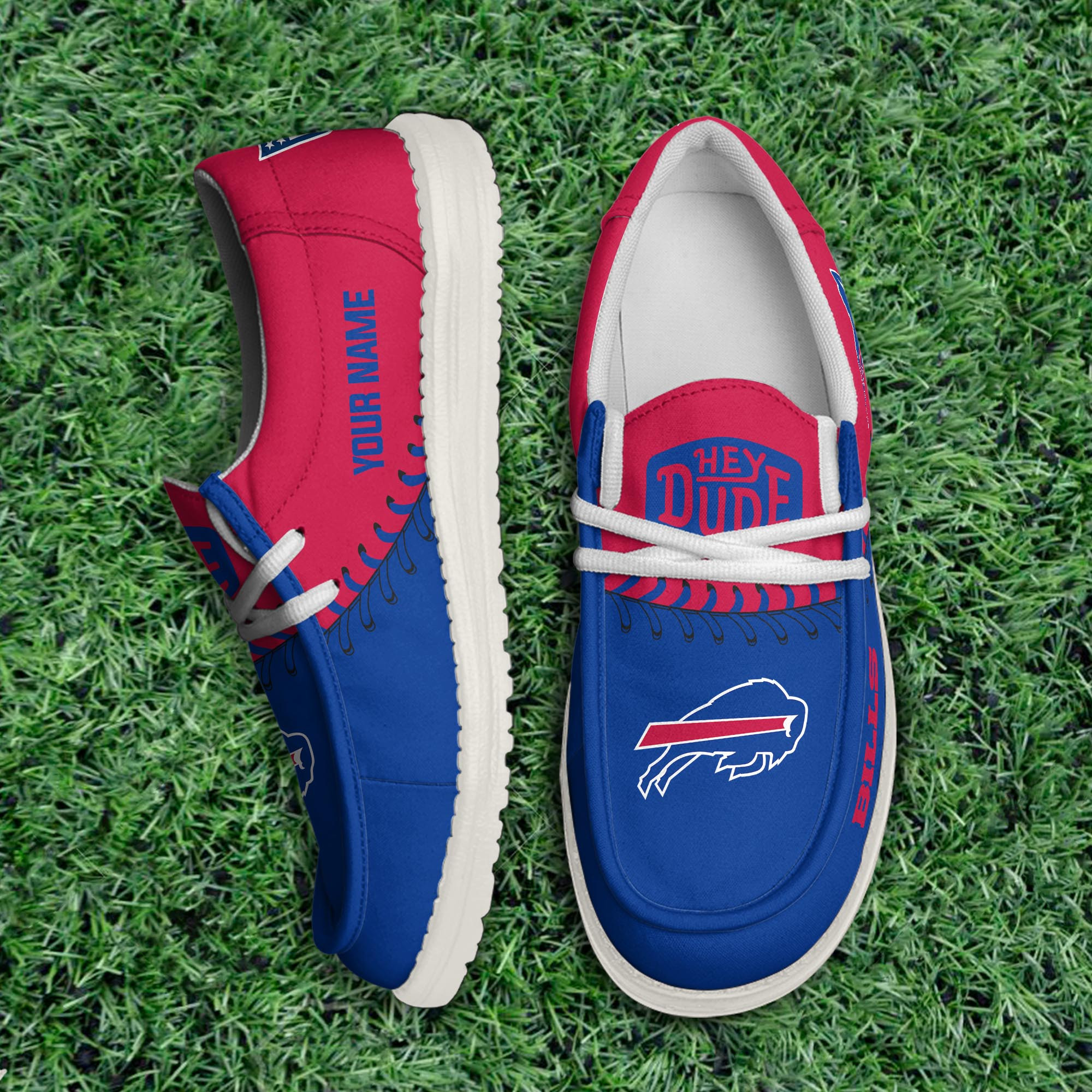 Buffalo Bills Thickened Hey Dude Shoes