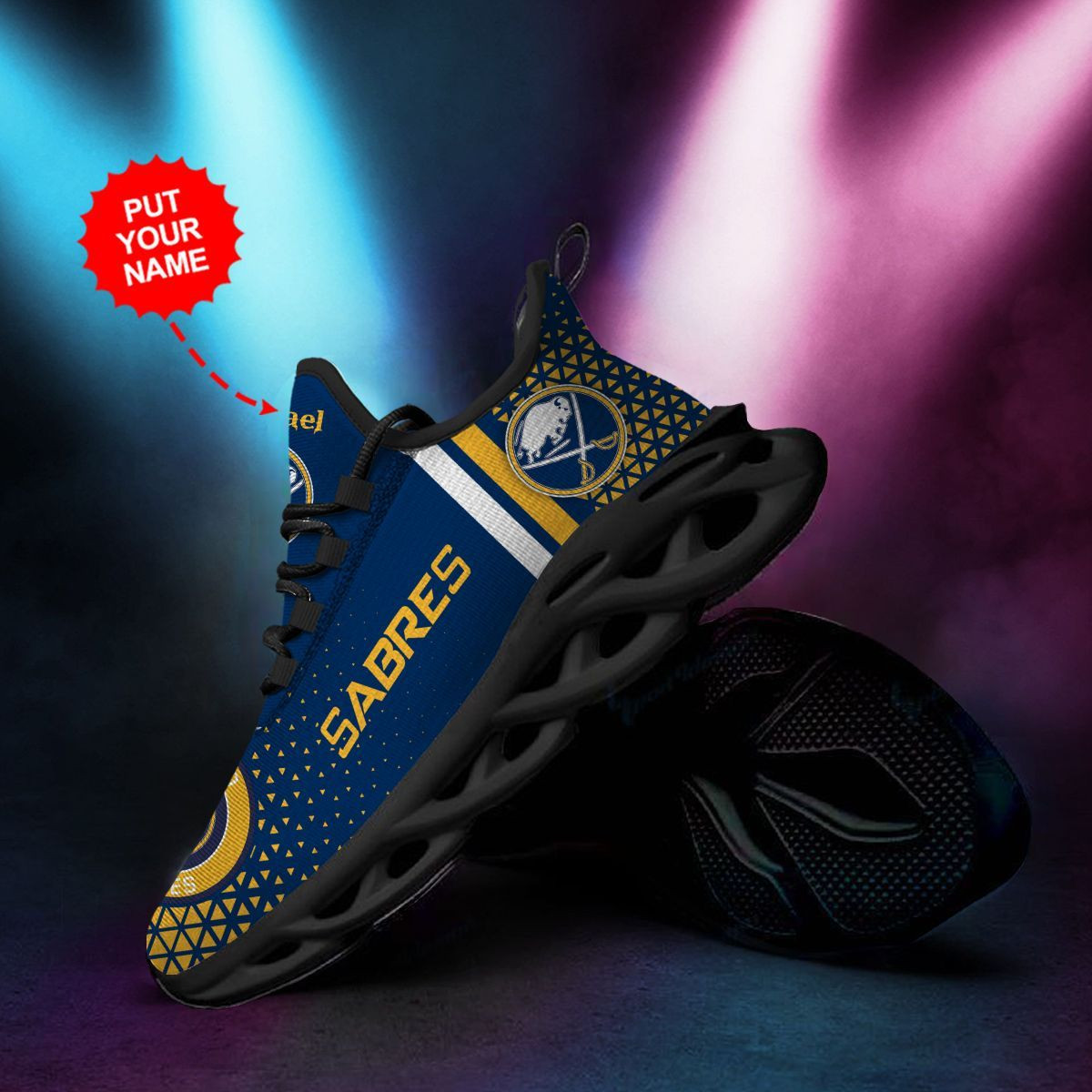 Buffalo Sabres Custom Personalized Max Soul Sneakers Shoes