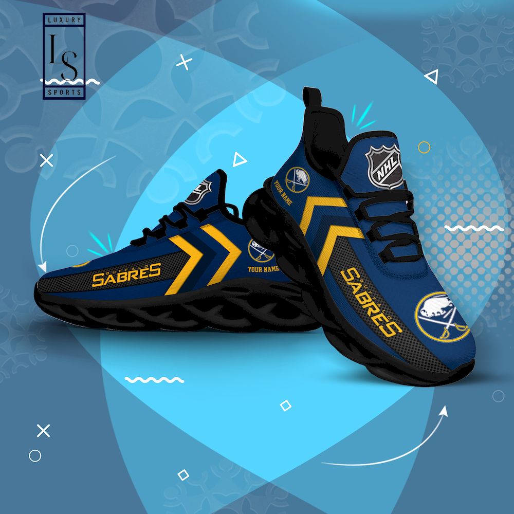 Buffalo Sabres NHL Personalized Max Soul Shoes