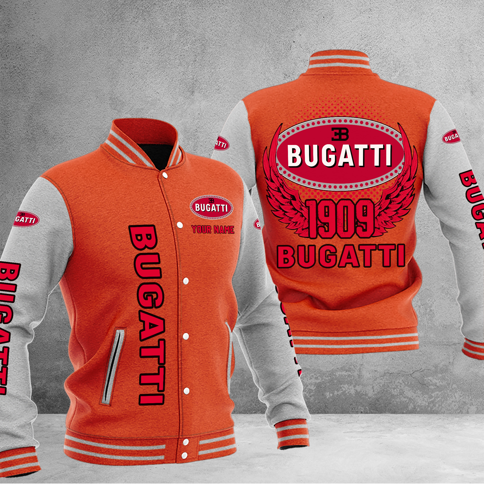 Bugatti DMHJ1025 Baseball Jacket Multicolor