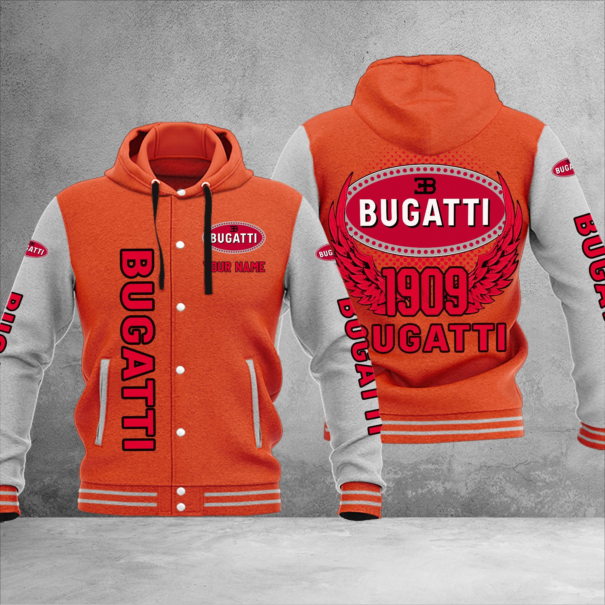 Bugatti DMHJ1025 Baseball Jacket Multicolor