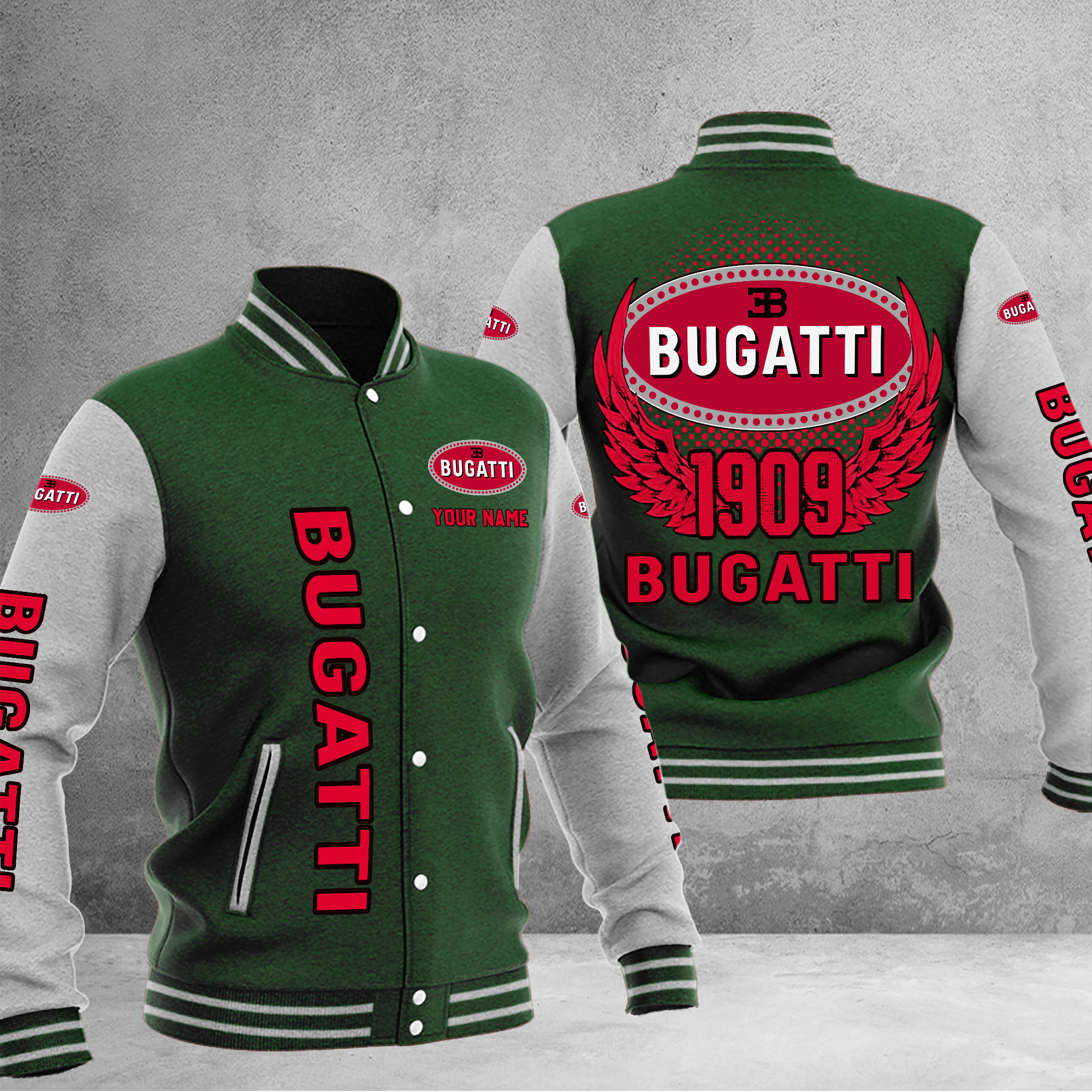 Bugatti DMHJ1025 Baseball Jacket Multicolor