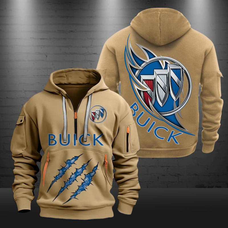 Buick New Zip Hoodie 0427 Multicolor