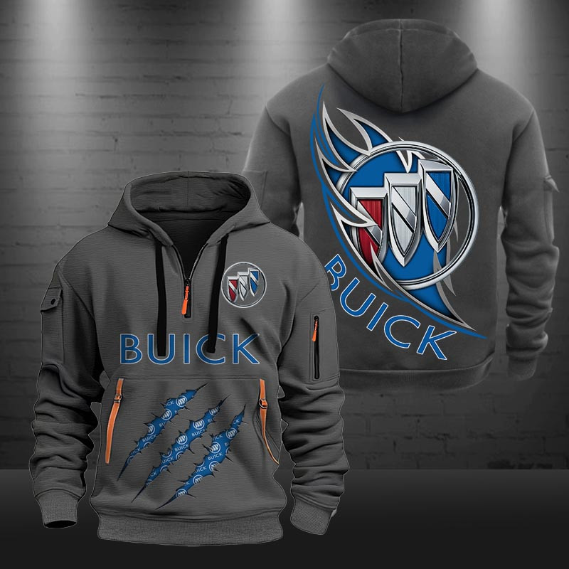 Buick New Zip Hoodie 0427 Multicolor