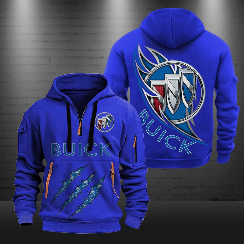 Buick New Zip Hoodie 0427 Multicolor