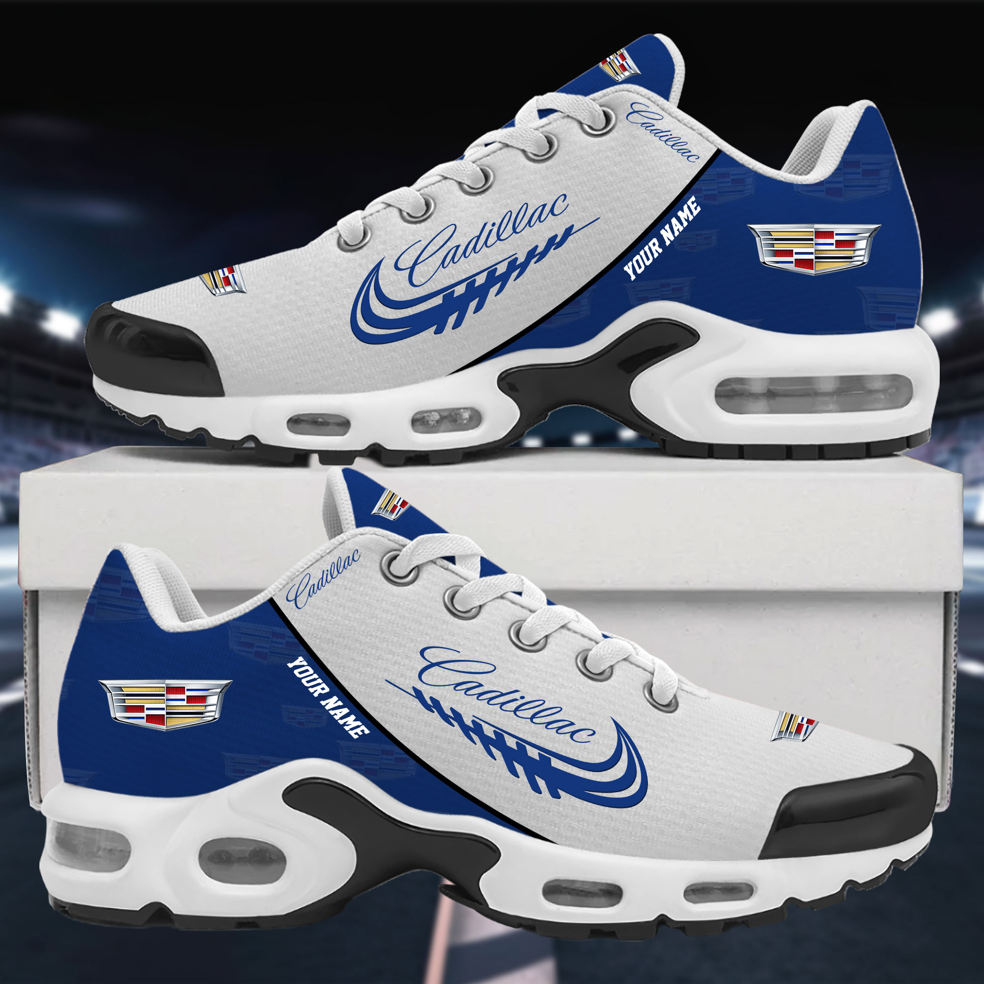Cadillac Custom Name Sport Shoes VS40