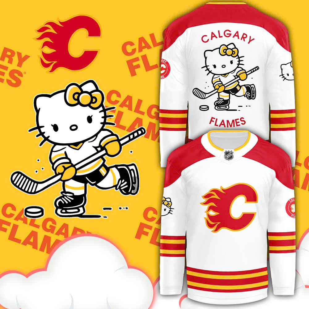 Calgary Flames 50th Anniversary Jersey (White)